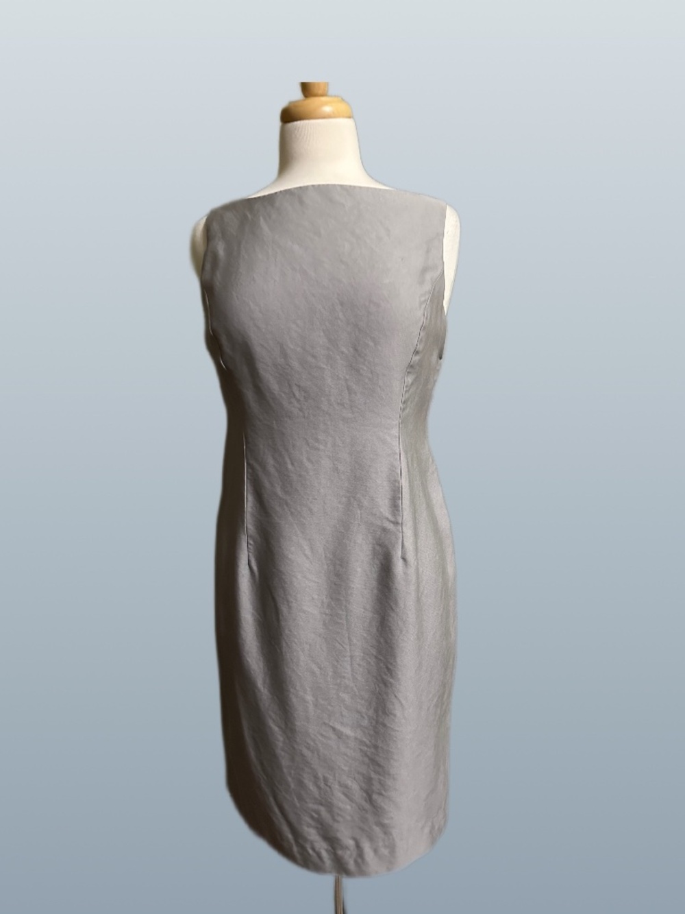 Silver Grey Ann Taylor Loft silk dress